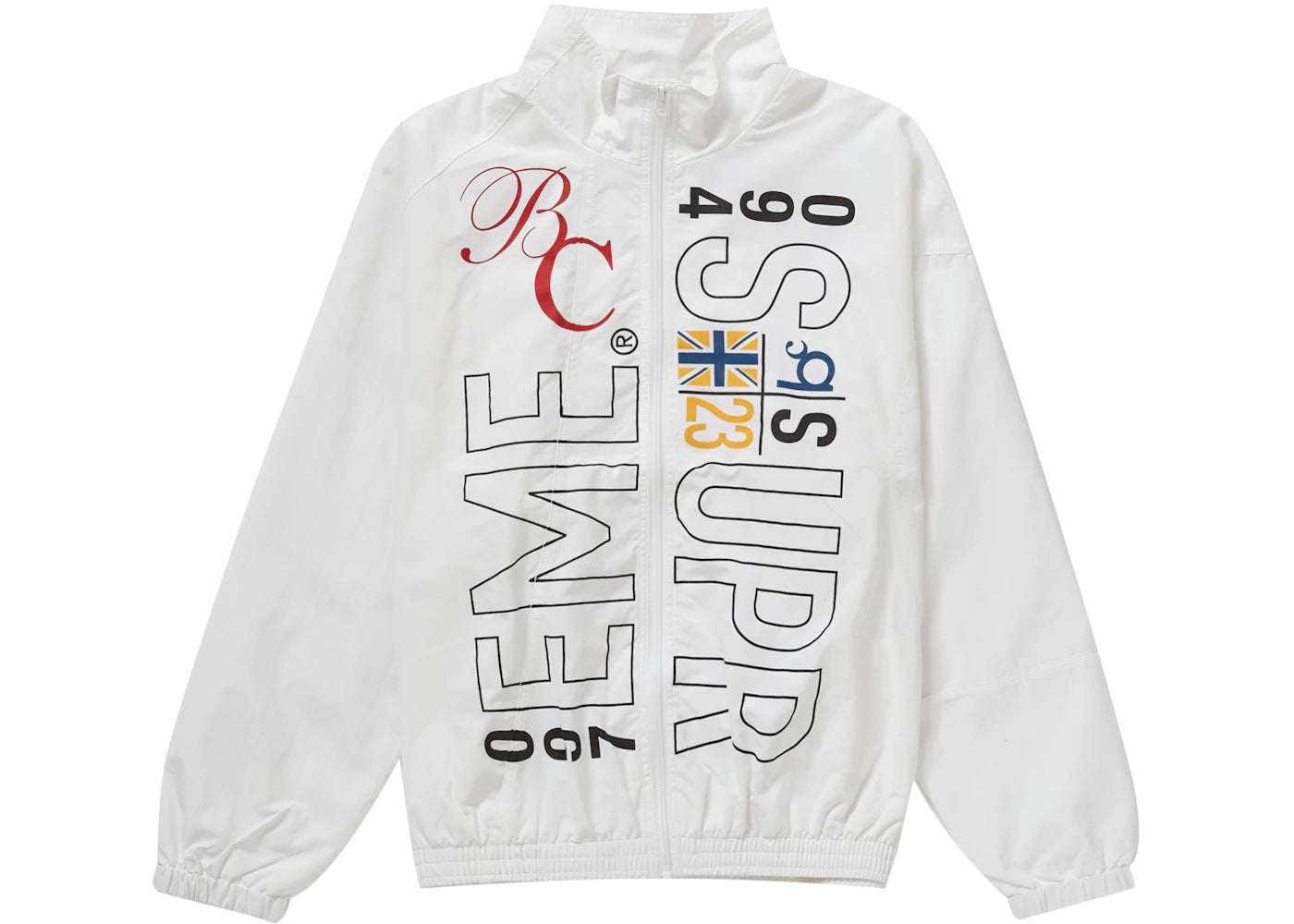 Supreme Bernadette Corporation Track Jacket White