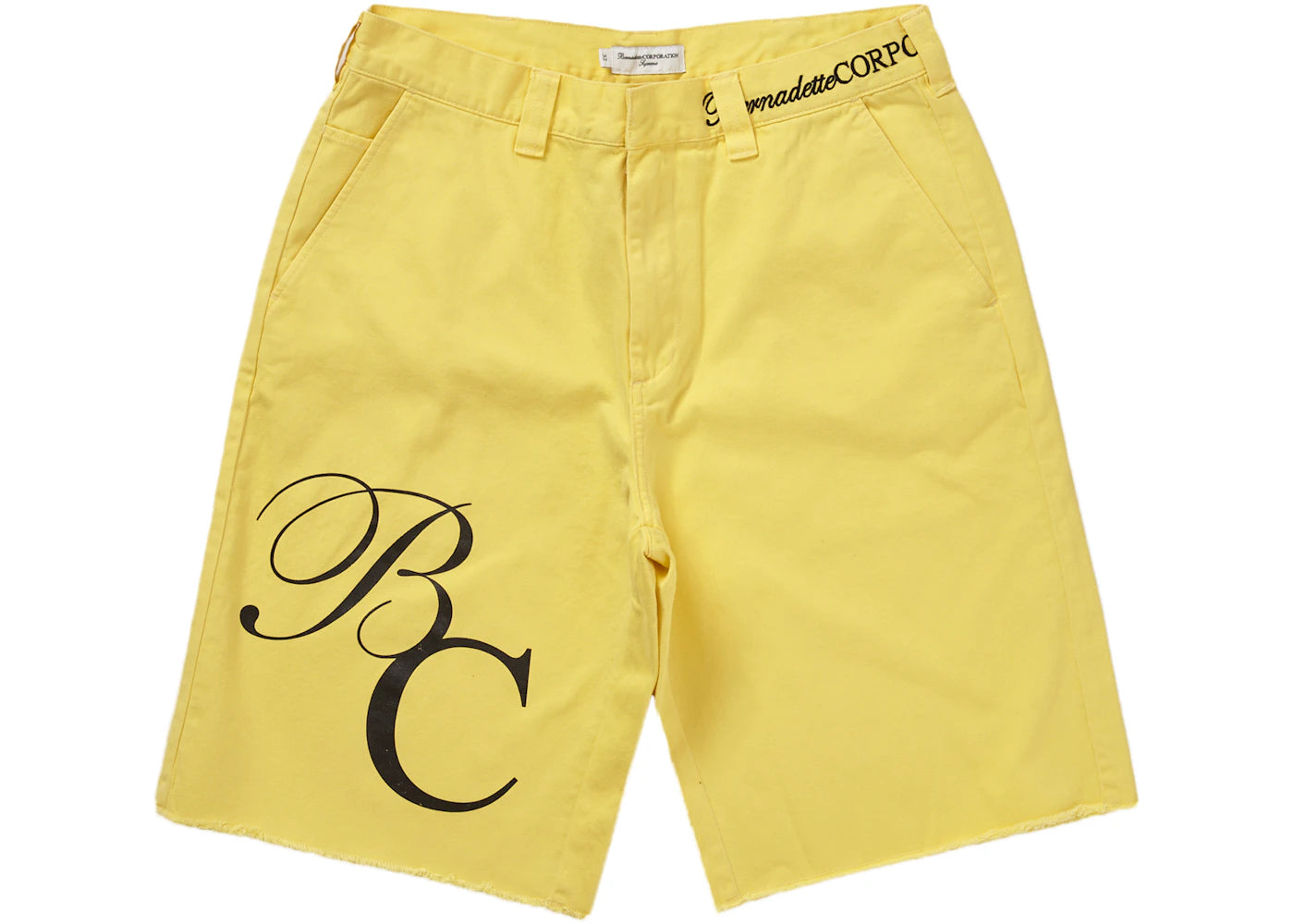 Supreme Bernadette Corporation Work Short Yellow