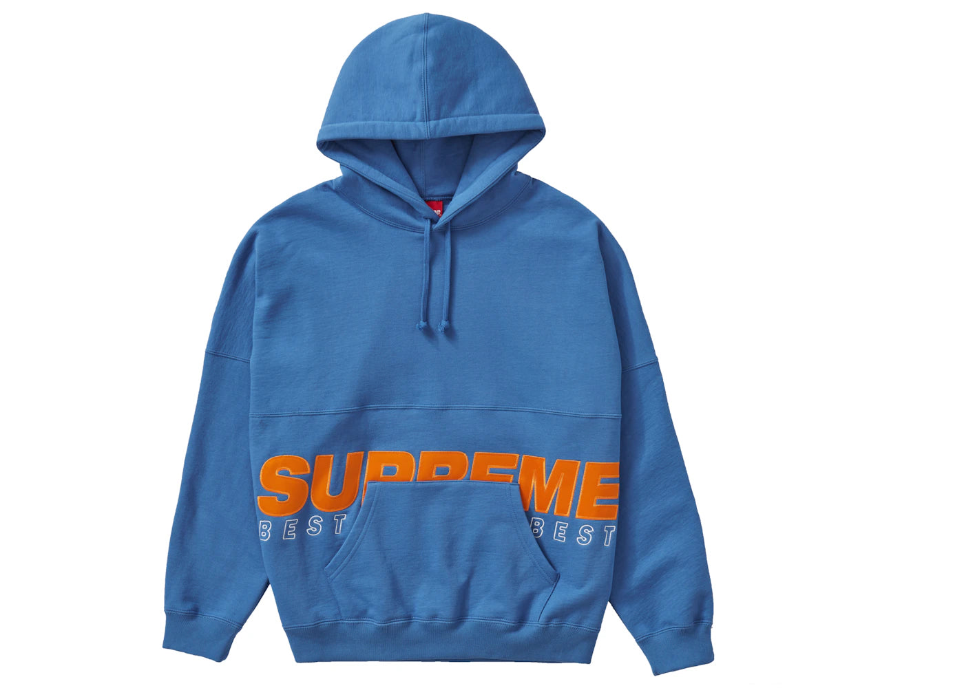 Supreme Best Of The Best Hooded Sweatshirt Pale Royal