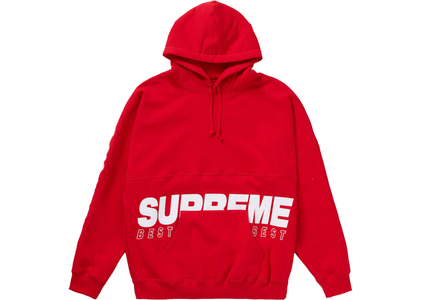 Supreme Best Of The Best Hooded Sweatshirt Red