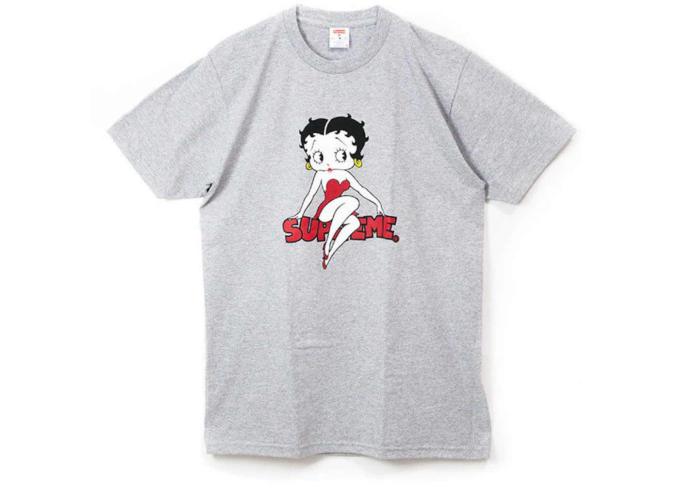 Supreme Betty Boop Tee Heather Grey