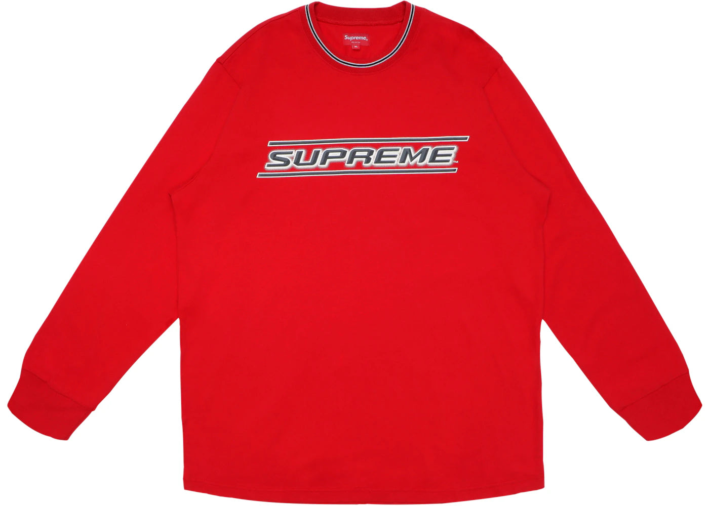 Supreme Bevel L/S Top Red