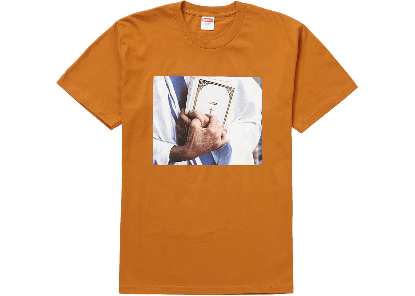 Supreme Bible Tee Burnt Orange