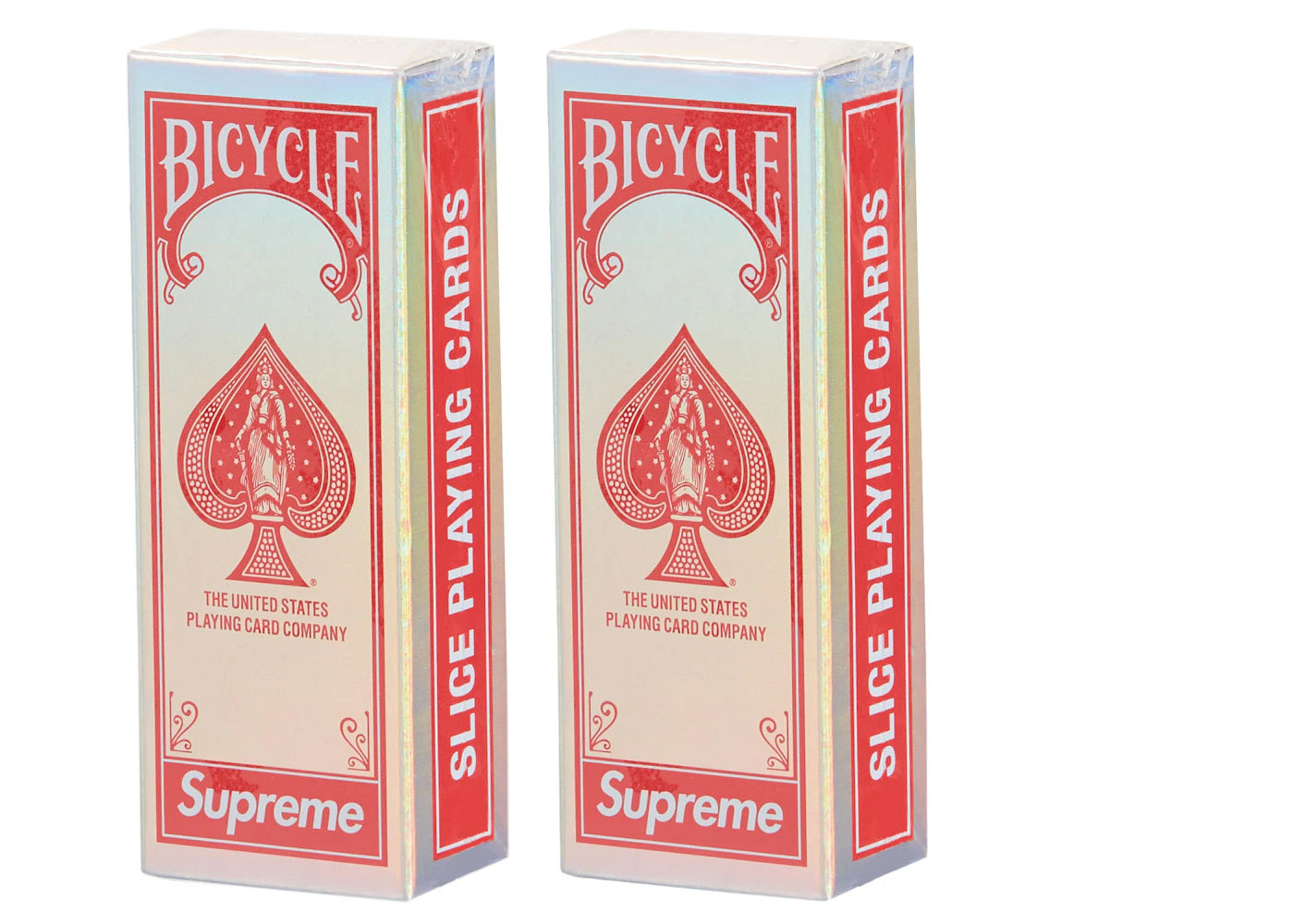 Supreme Bicycle Holographic Slice Cards (Set of 2) Holographic