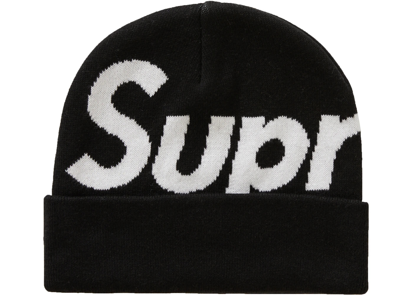 Supreme Big Logo Beanie (FW20) Black