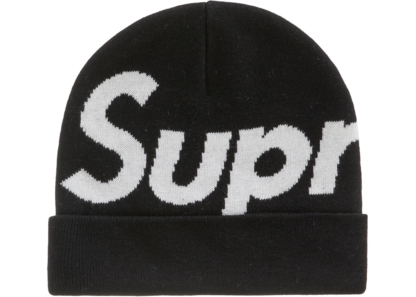 Supreme Big Logo Beanie (FW22) Black