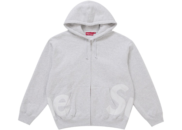 Supreme-Big-Logo-Zip-Up-Hooded