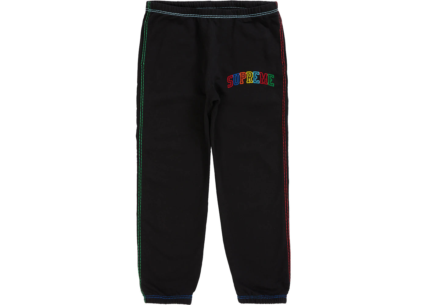 Supreme Big Stitch Sweatpant Black