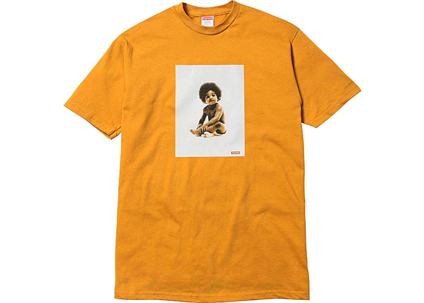 Supreme Biggie Tee Gold