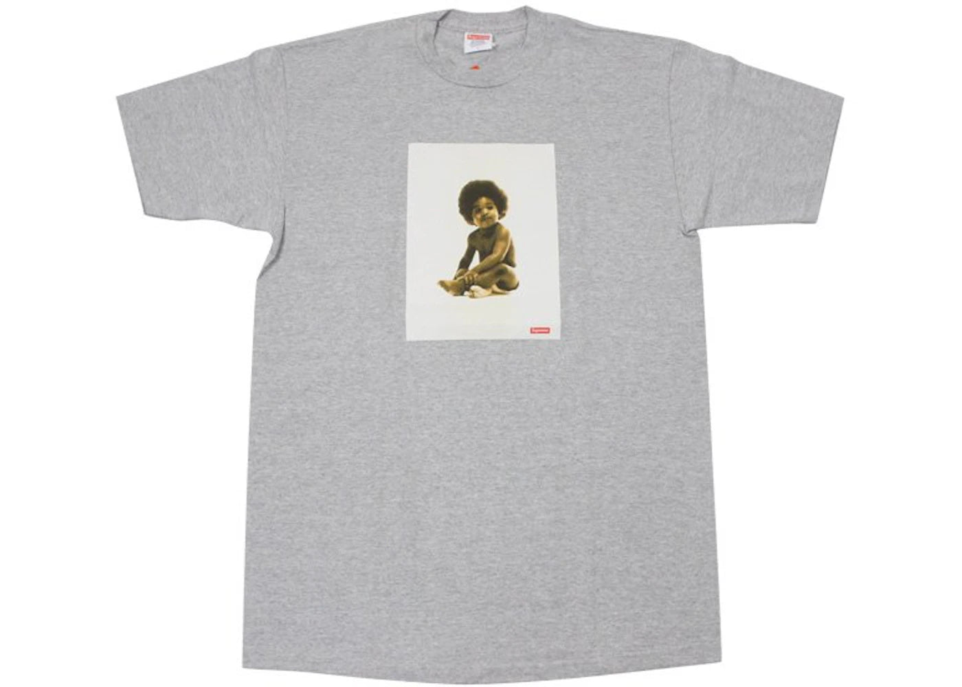 Supreme Biggie Tee Grey