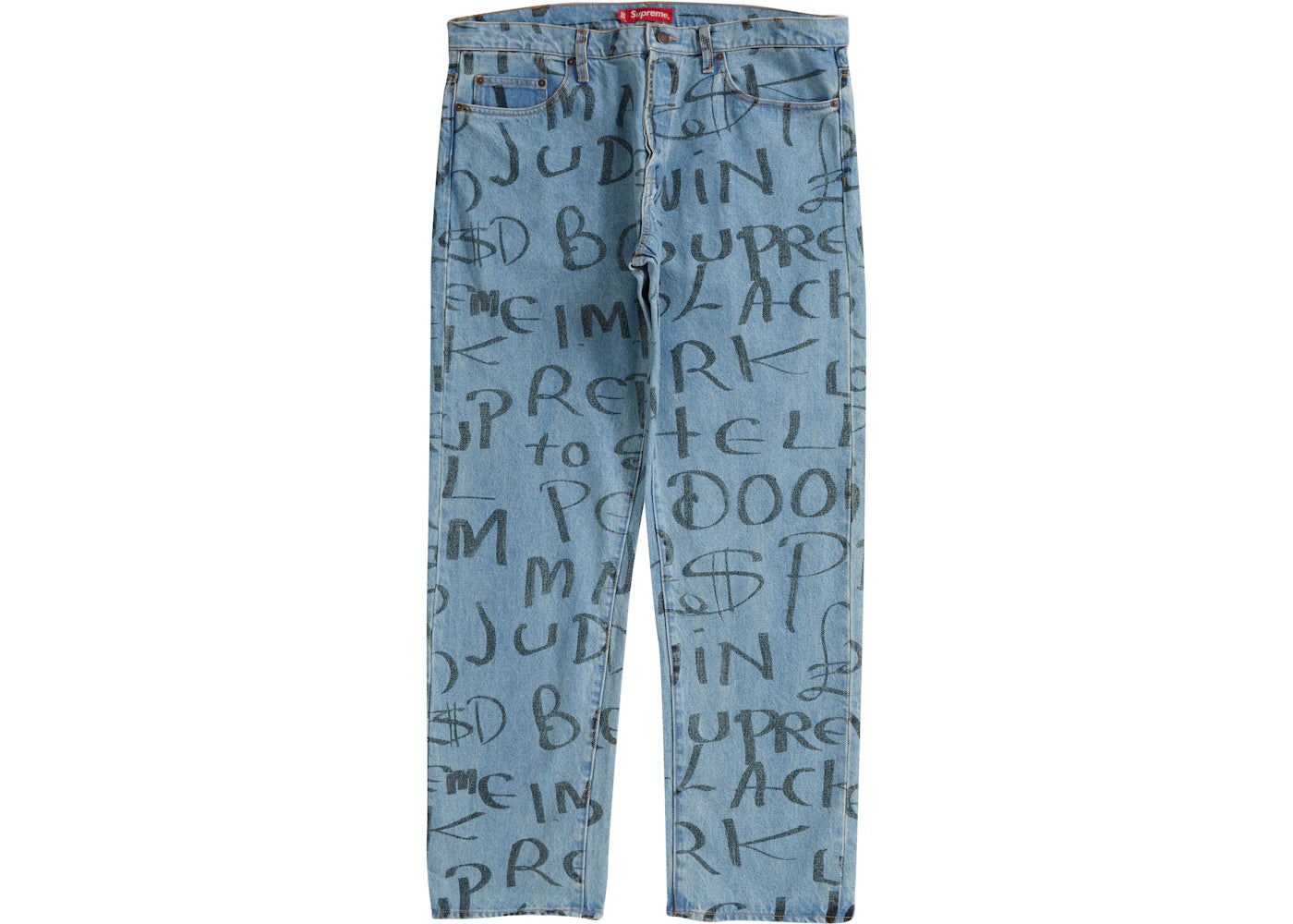 Supreme Black Ark Regular Jean Blue