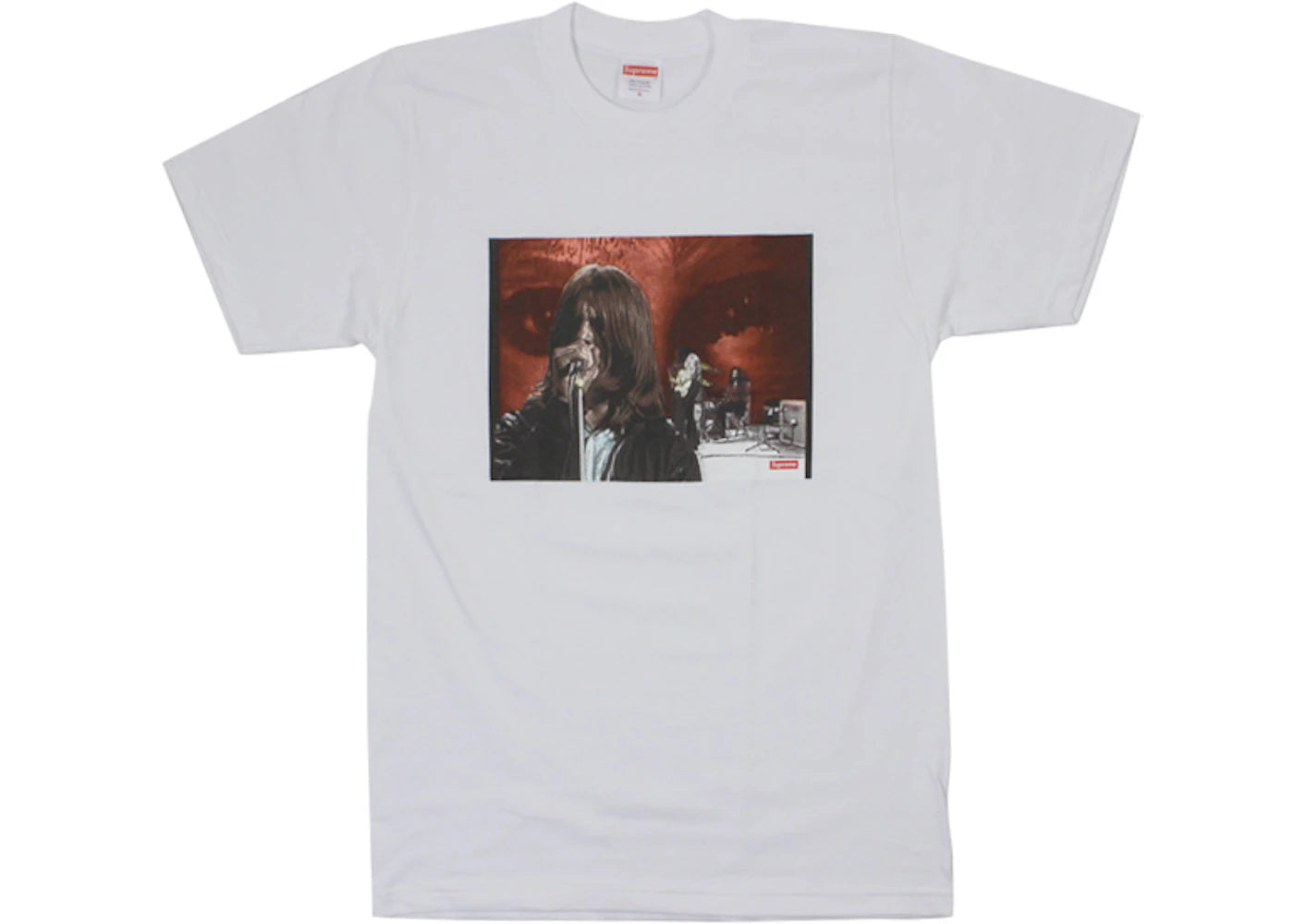 Supreme Black Sabbath Paranoid Tee White