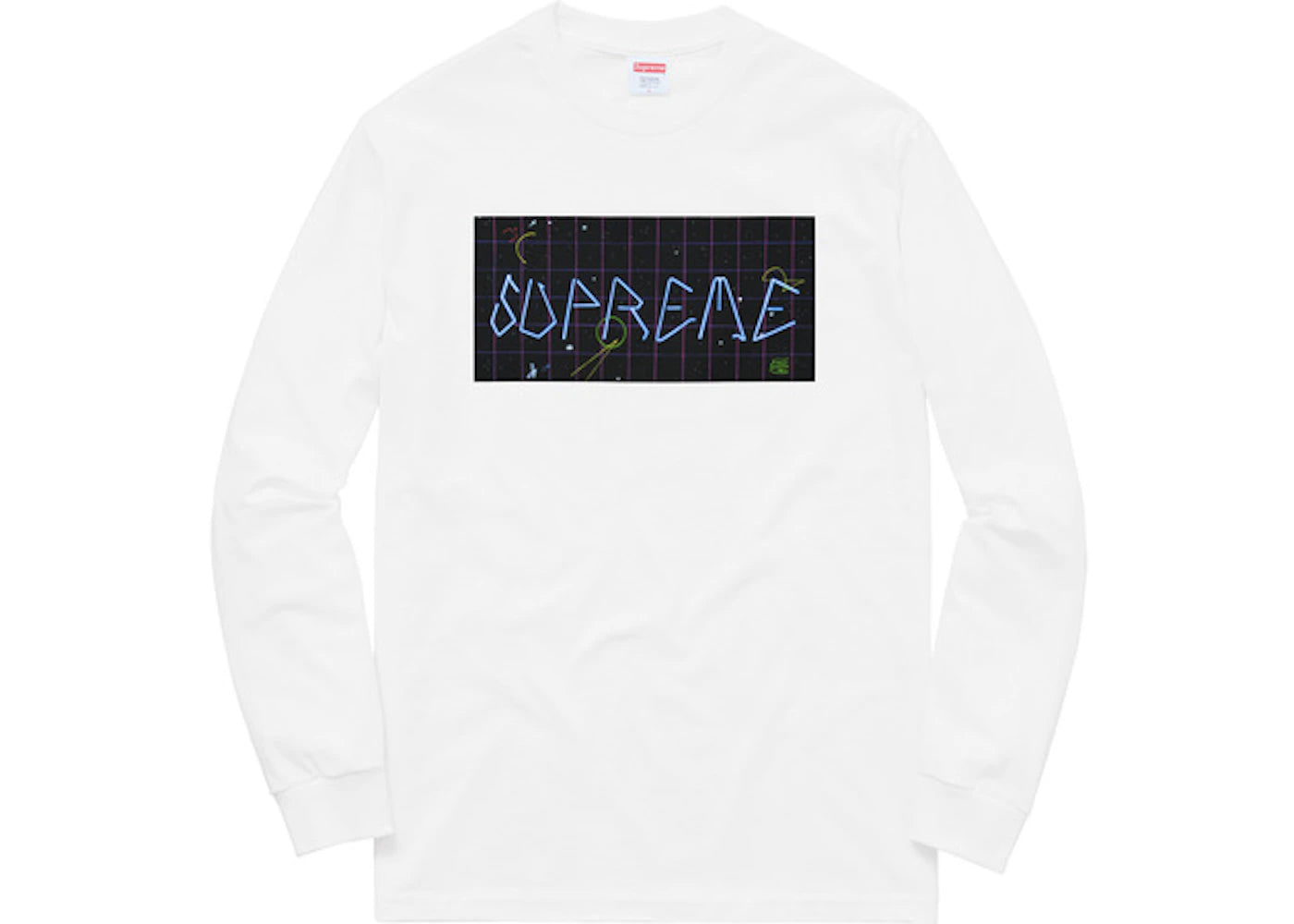 Supreme Blade Grid LS Tee White