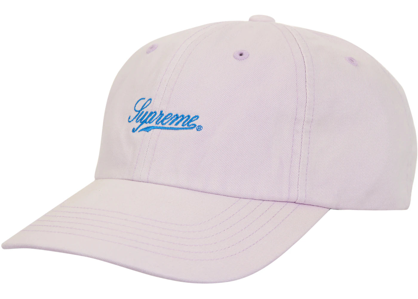 Supreme Bleached Chino 6-Panel Lilac