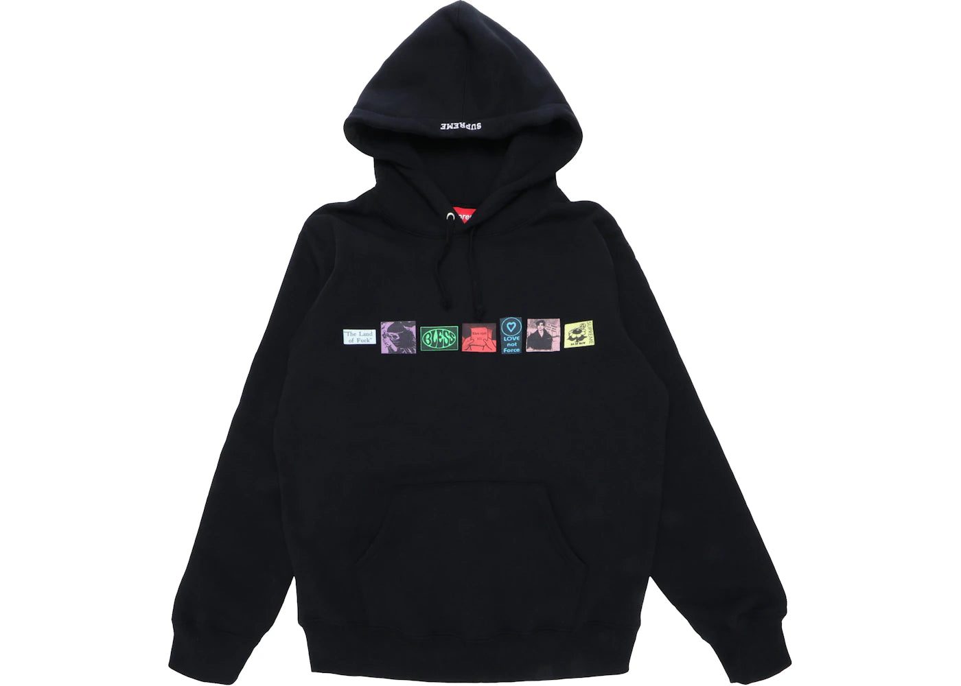 Supreme Bless Hooded Sweatshirt Black