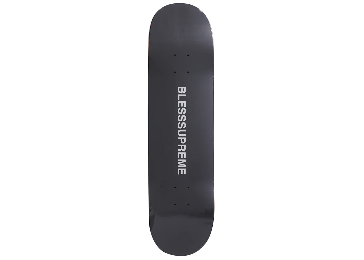 Supreme Bless Reflexology Skateboard Deck Grey