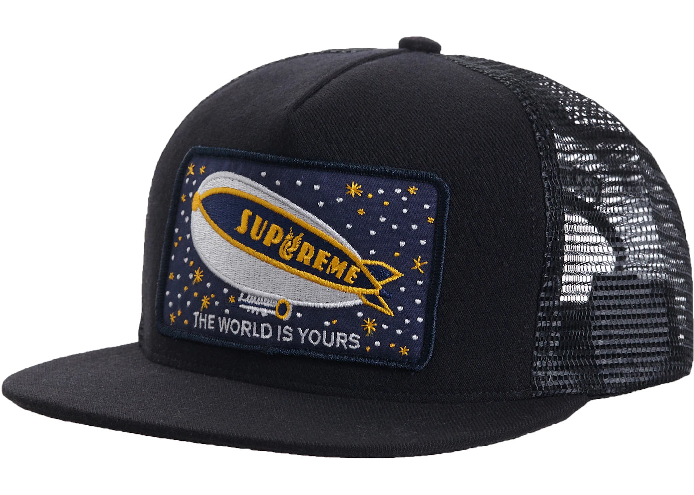 Supreme Blimp Mesh Back 5-Panel Black