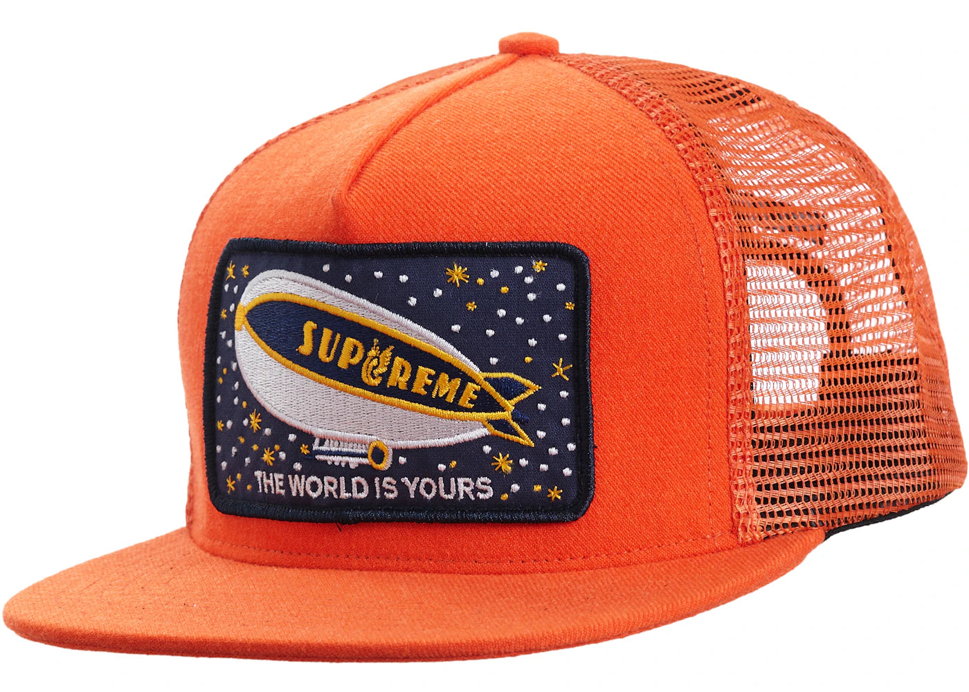 Supreme Blimp Mesh Back 5-Panel Orange