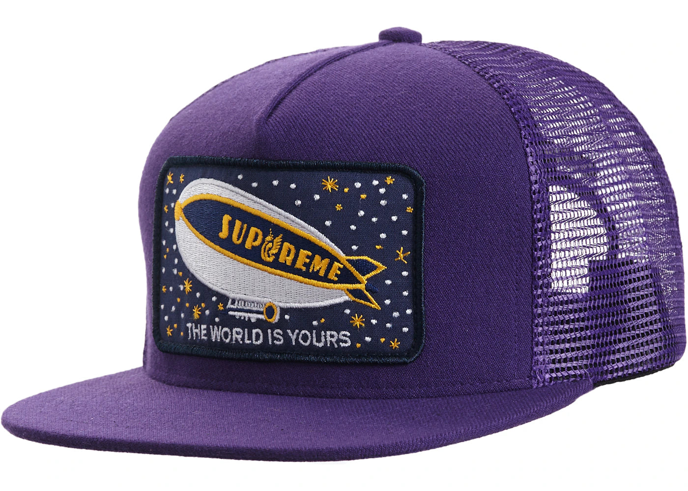 Supreme Blimp Mesh Back 5-Panel Purple