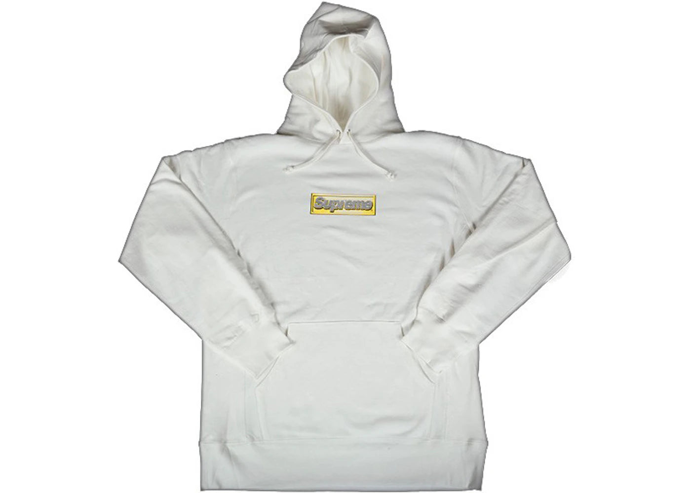 Supreme Bling Box Logo Hoodie White