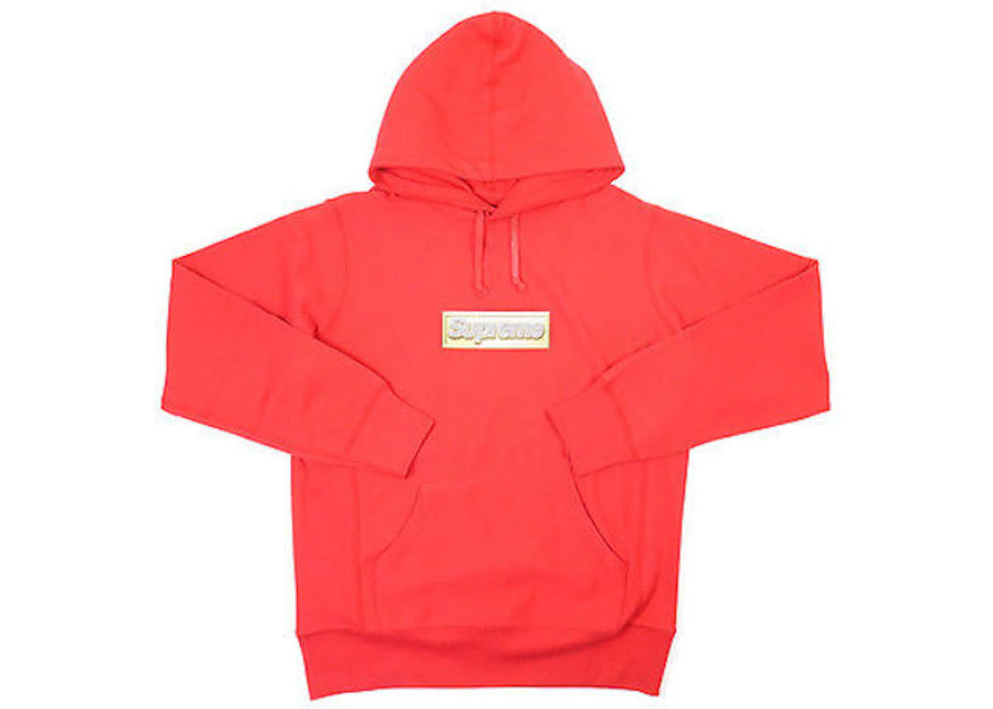 Supreme Bling Logo Pullover Red