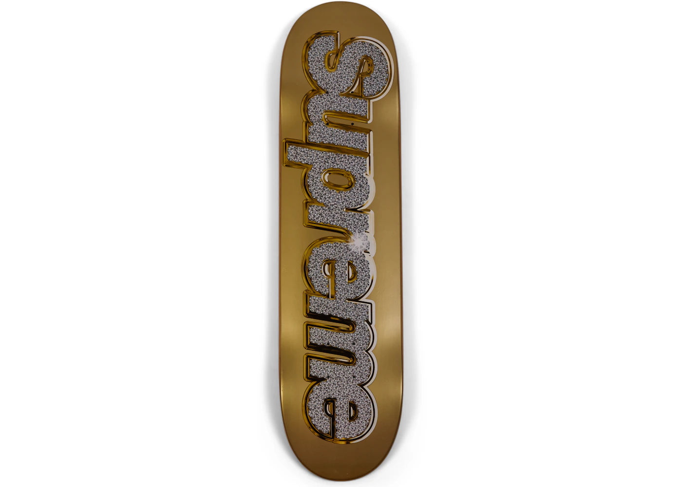 Supreme Bling Skateboard Skateboard Deck Gold