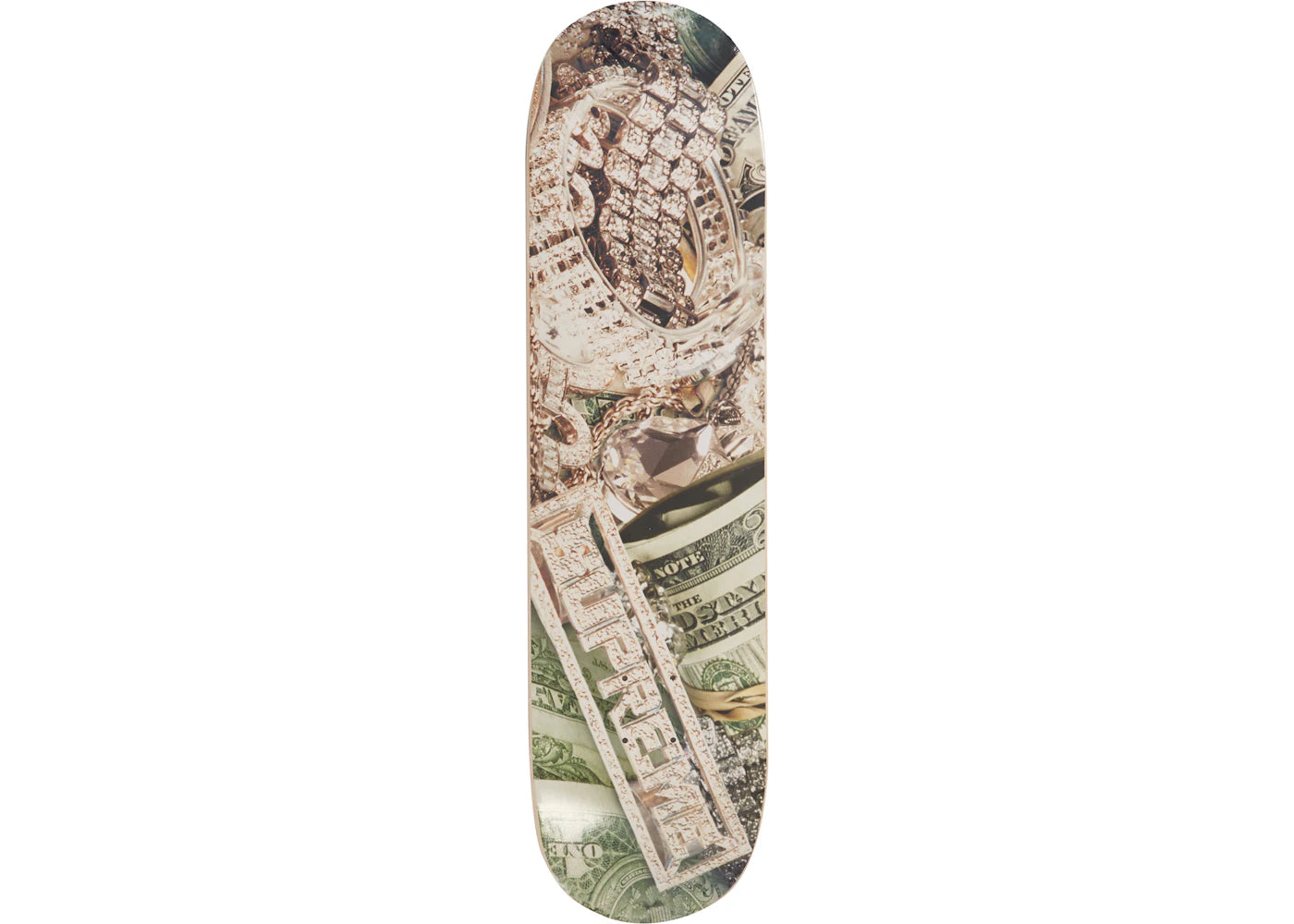 Supreme Bling Skateboard Deck Green