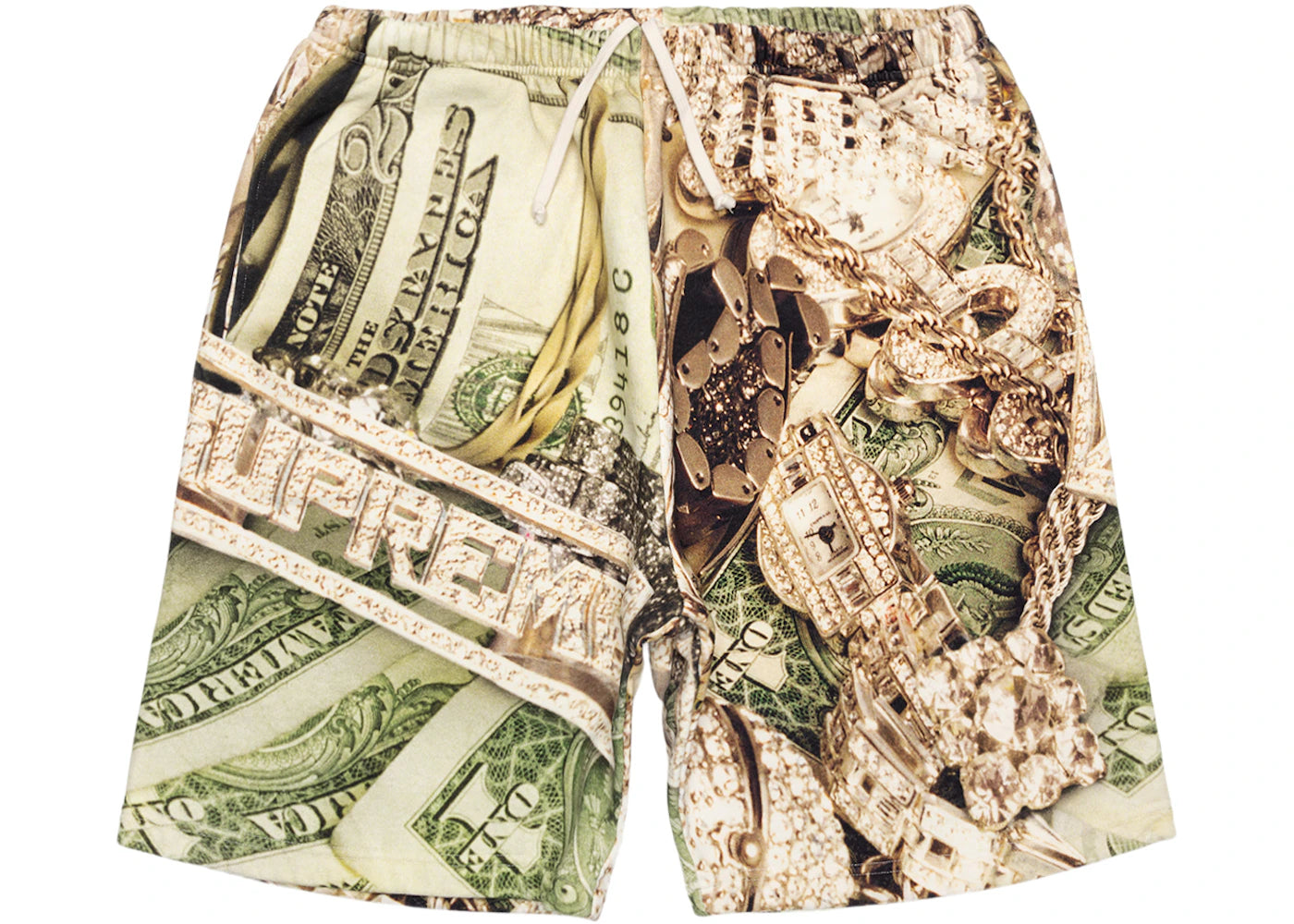 Supreme Bling Sweatshort Green