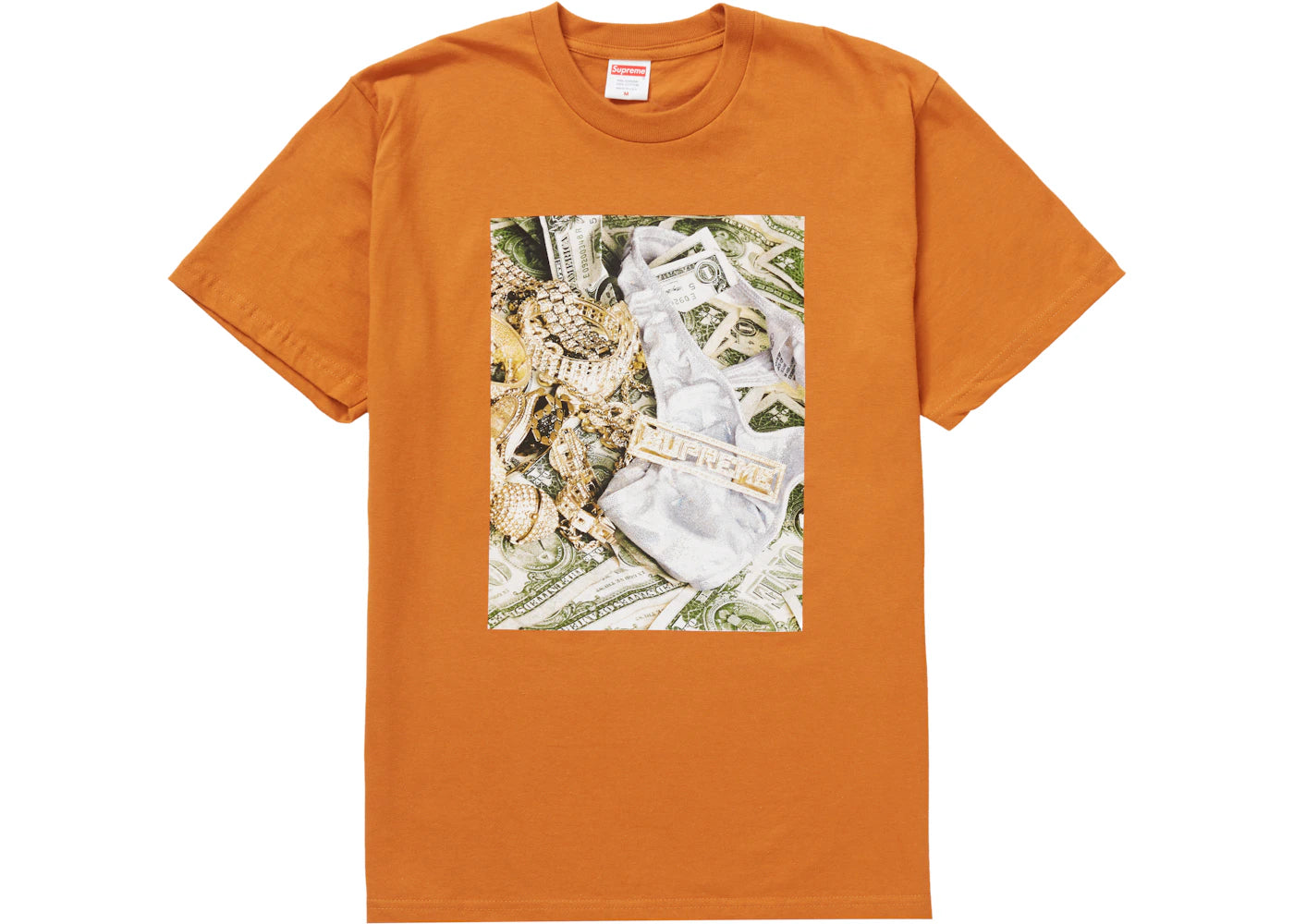 Supreme Bling Tee Burnt Orange