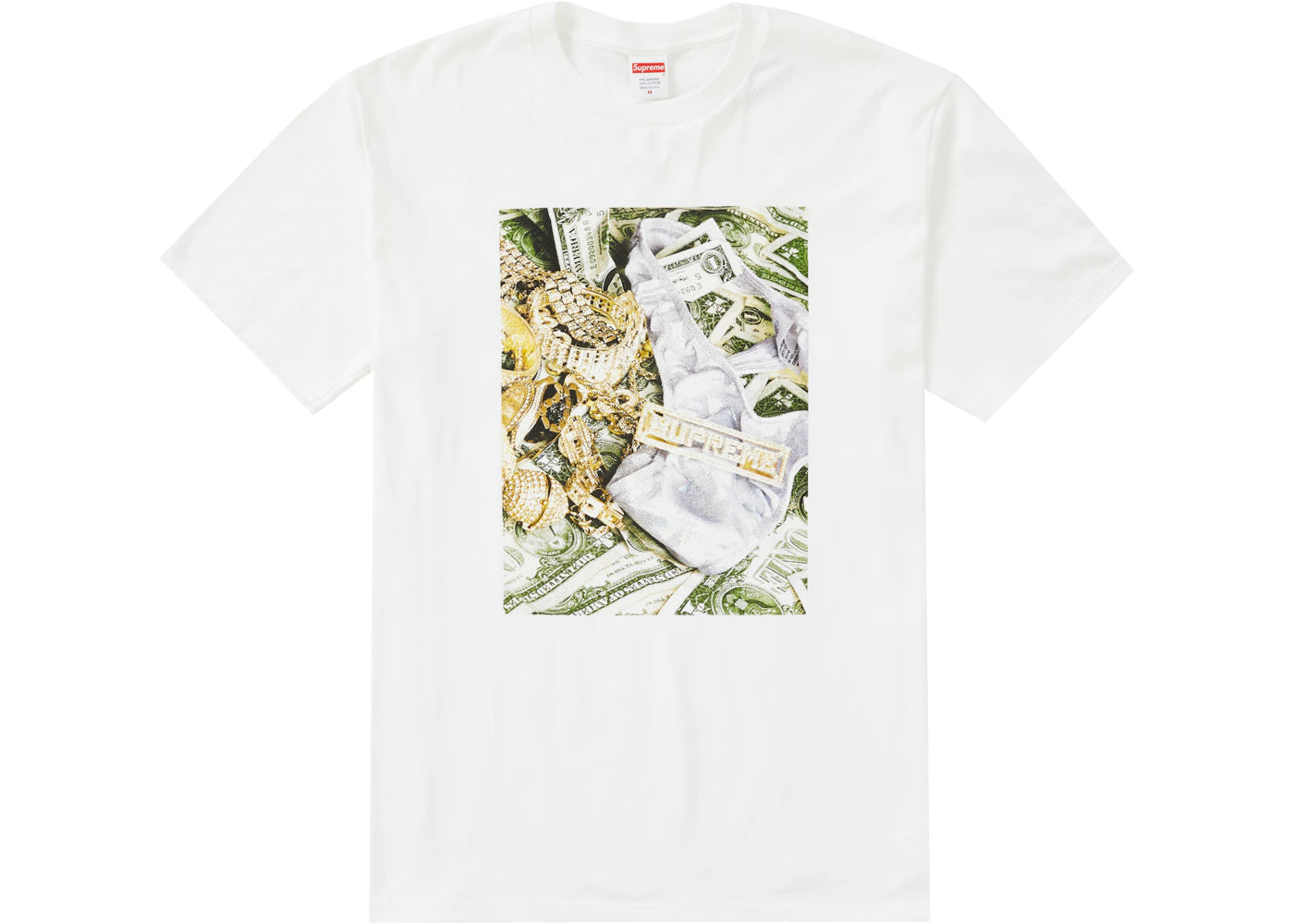 Supreme Bling Tee White