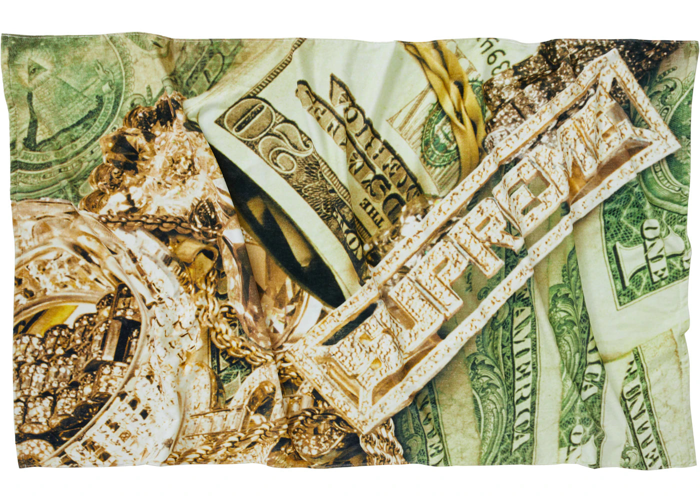 Supreme Bling Towel Green