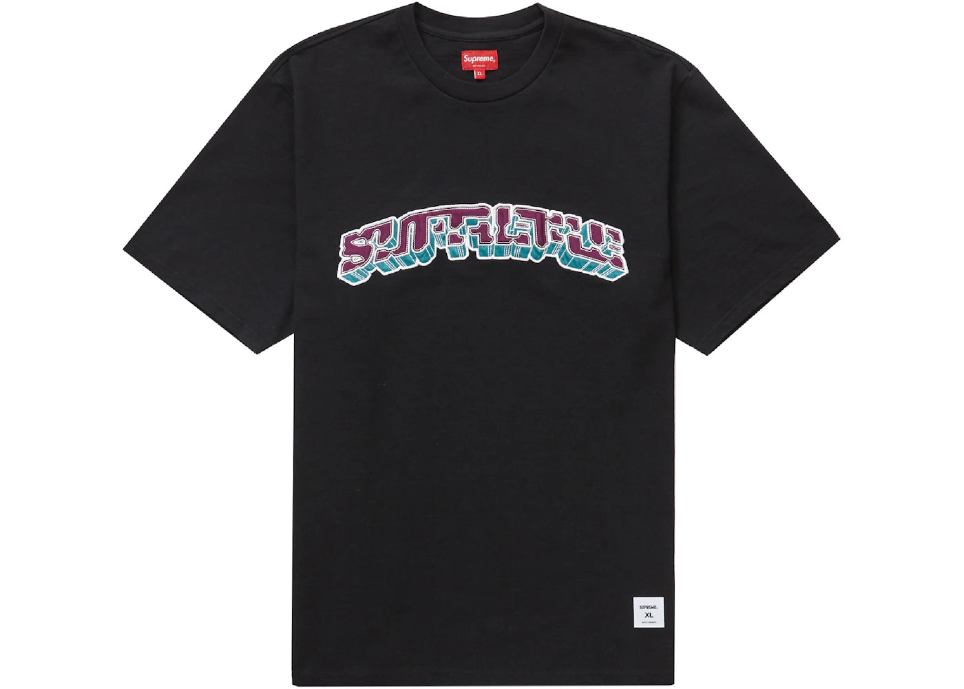 Supreme Block Arc S/S Top Black