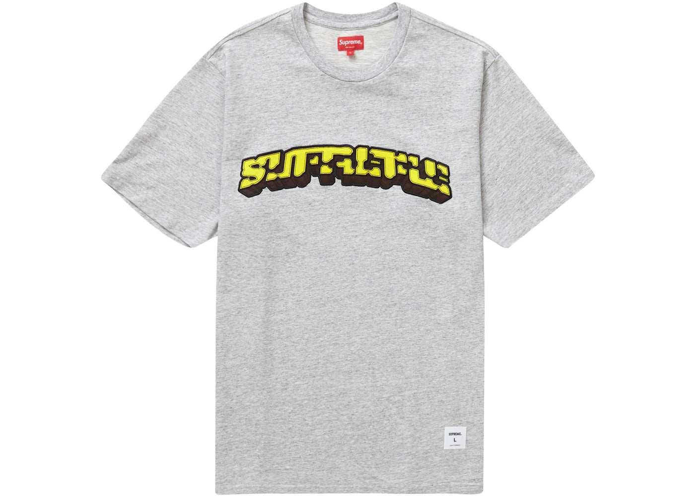 Supreme Block Arc S/S Top Heather Grey