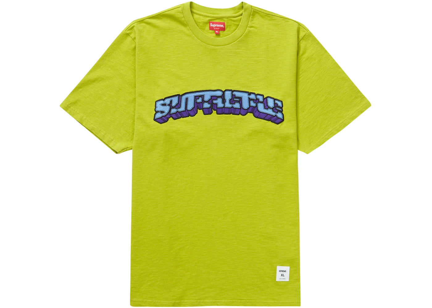 Supreme Block Arc S/S Top Lime