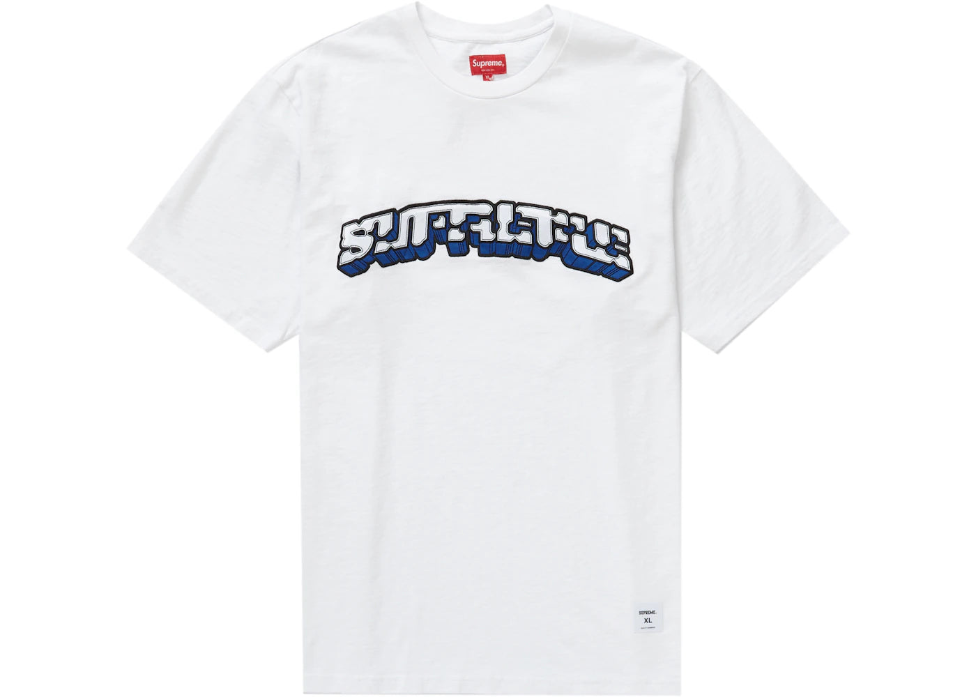 Supreme Block Arc S/S Top White