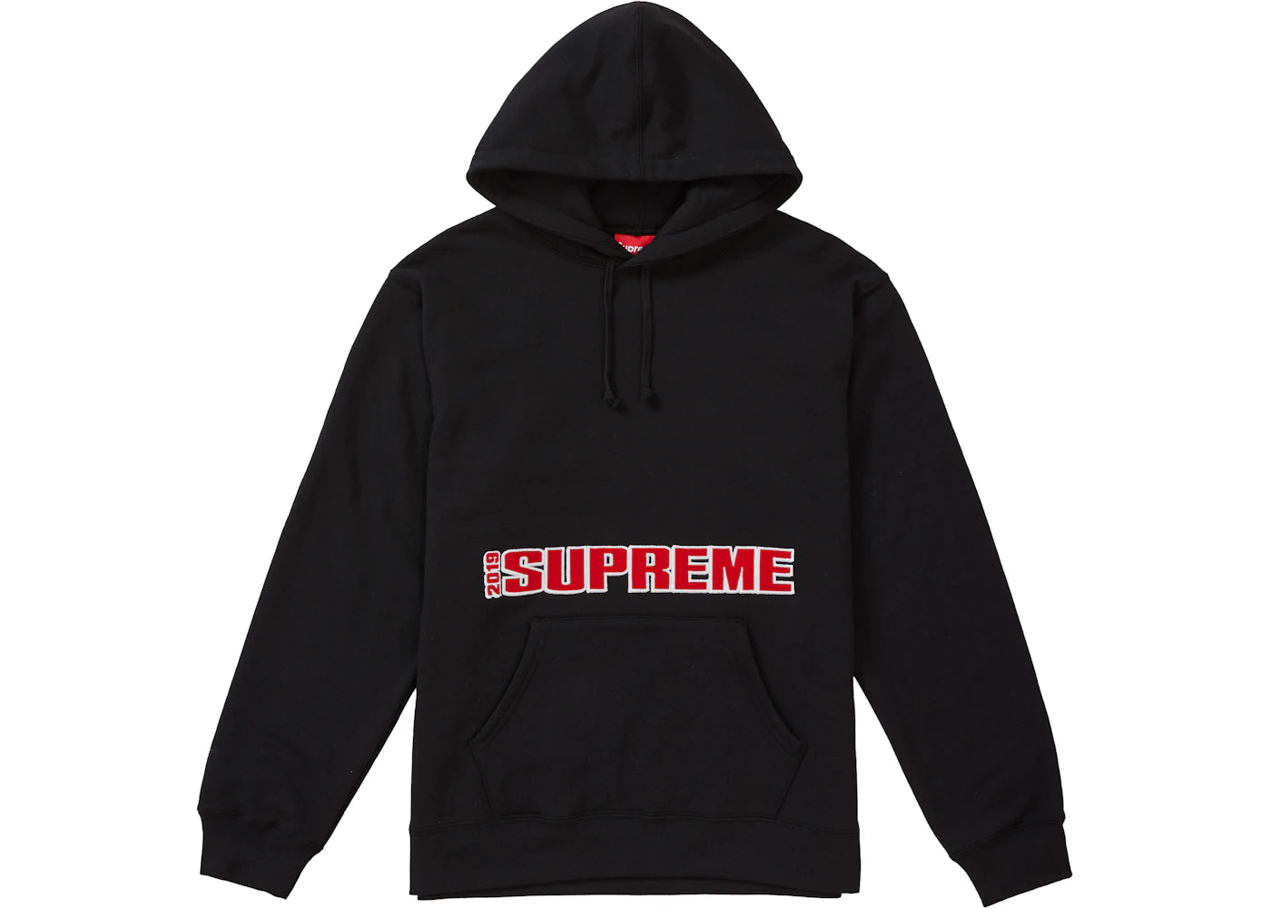 Supreme Blockbuster Hooded Sweatshirt Black