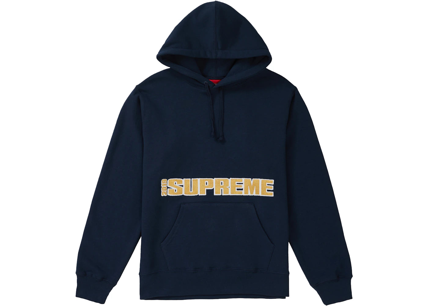 Supreme Blockbuster Hooded Sweatshirt Navy