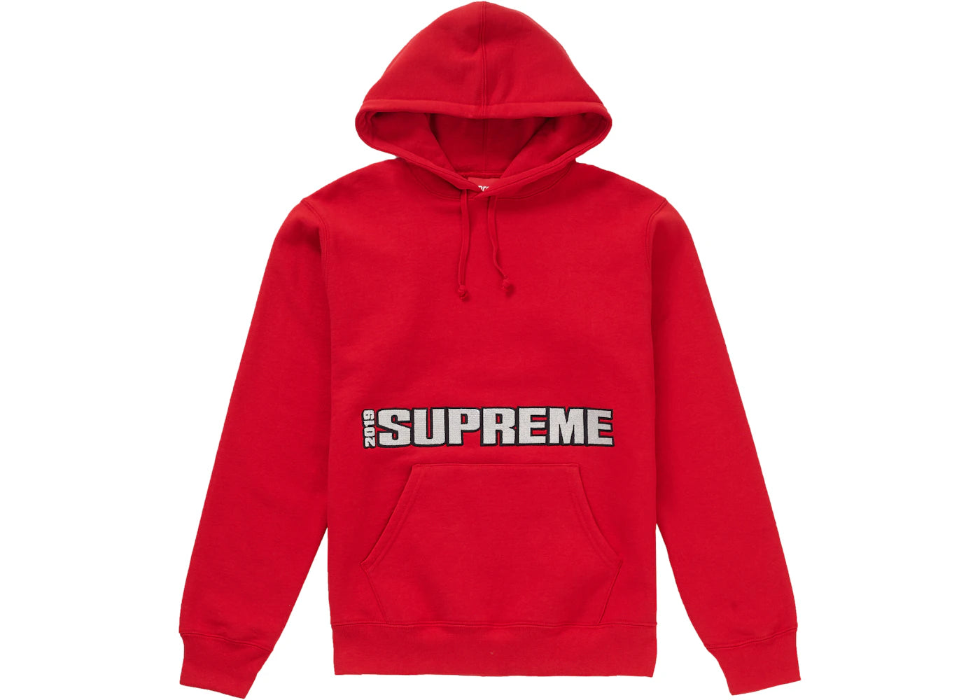 Supreme Blockbuster Hooded Sweatshirt Red