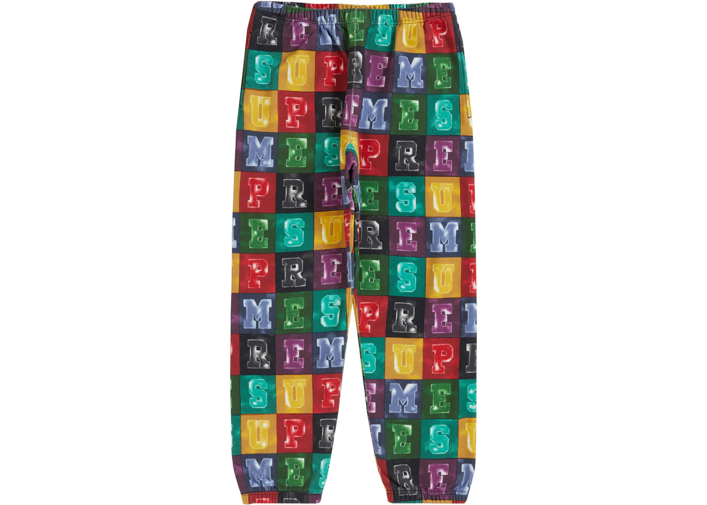 Supreme Blocks Sweatpant Multicolor