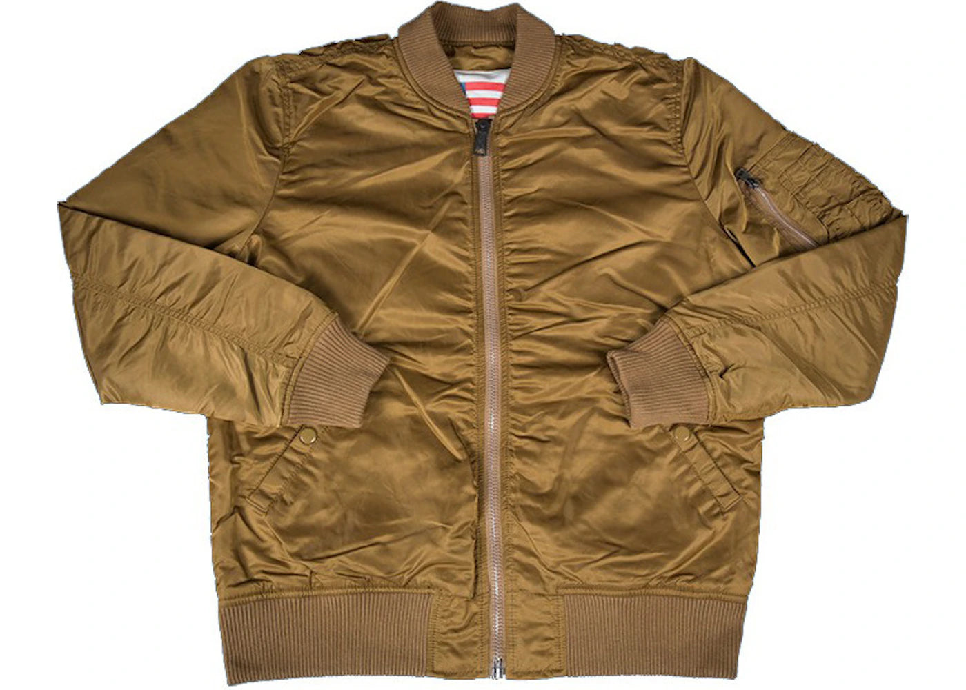 Supreme Blood Chit Reversible Jacket Olive Gold