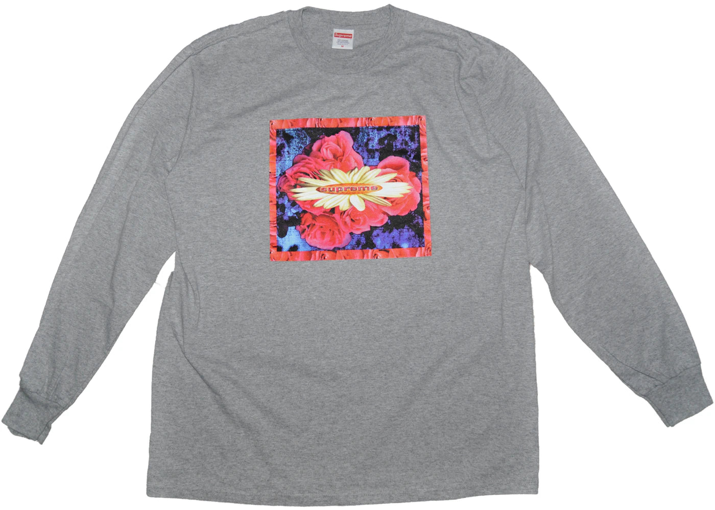 Supreme Bloom L/S Tee Heather Grey