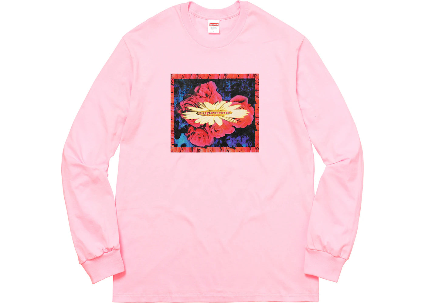Supreme Bloom L/S Tee Light Pink