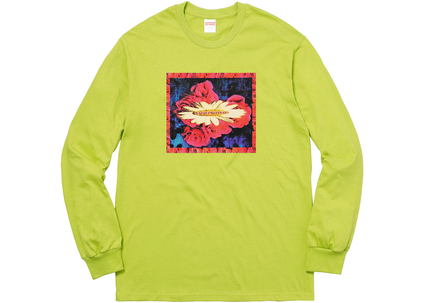 Supreme Bloom L/S Tee Lime