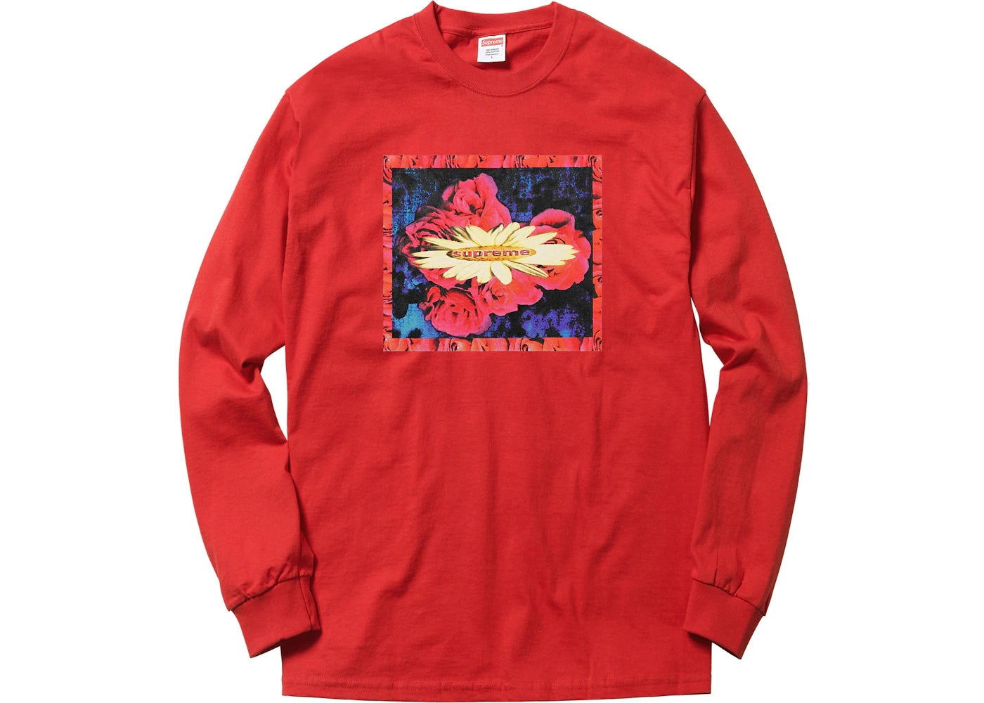 Supreme Bloom L/S Tee Red