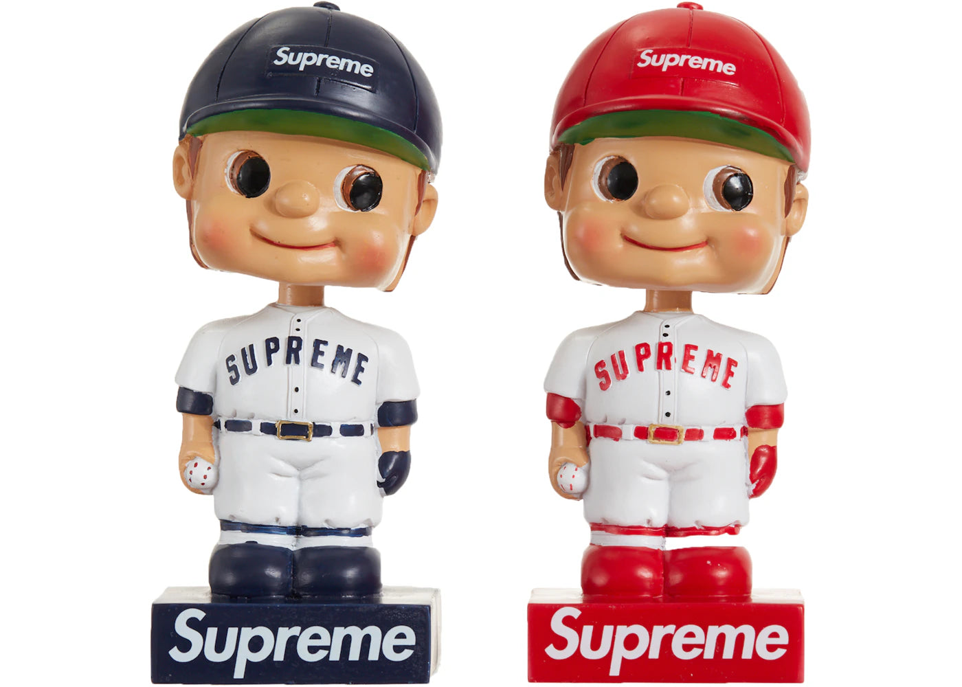 Supreme Bobblehead Figure Set Multicolor