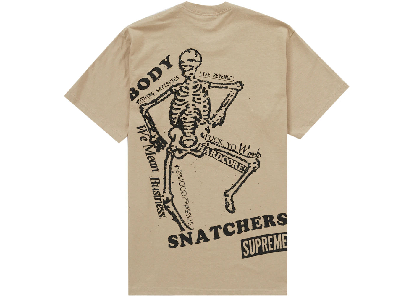 Supreme Body Snatchers Tee Khaki