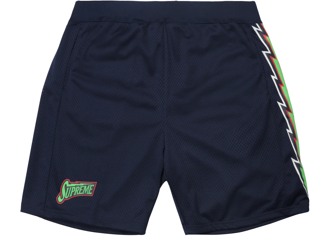 Supreme Bolt Basketball Short Navy