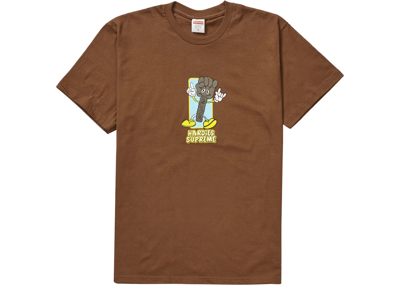 Supreme Bolt Tee Brown