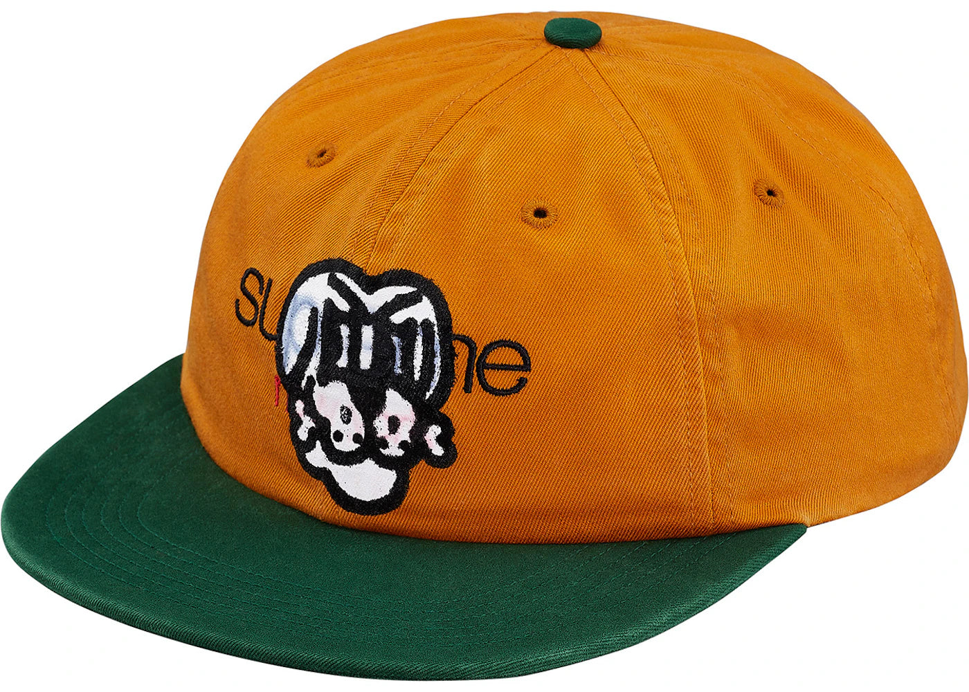 Supreme Bone Classic Logo 6-Panel Mustard
