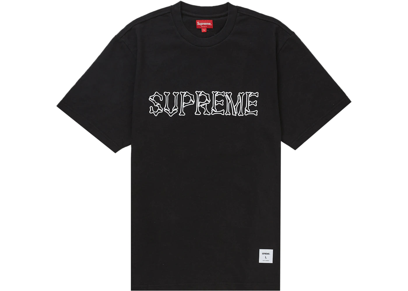 Supreme Bones S/S Top Black